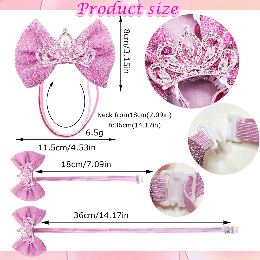 1PC Diamonds Dog Hair Bows Ela – Luxury Lifestyle Photography Bewertung und Preis