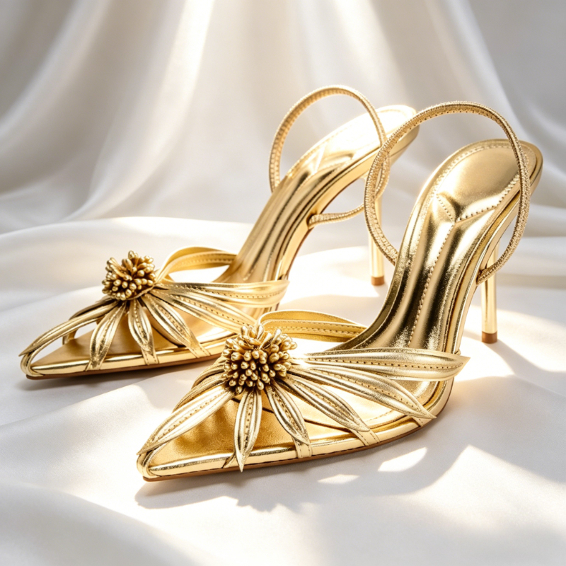 Luxury Gold Floral Detail Slin – Luxury Lifestyle Bewertung und Preis