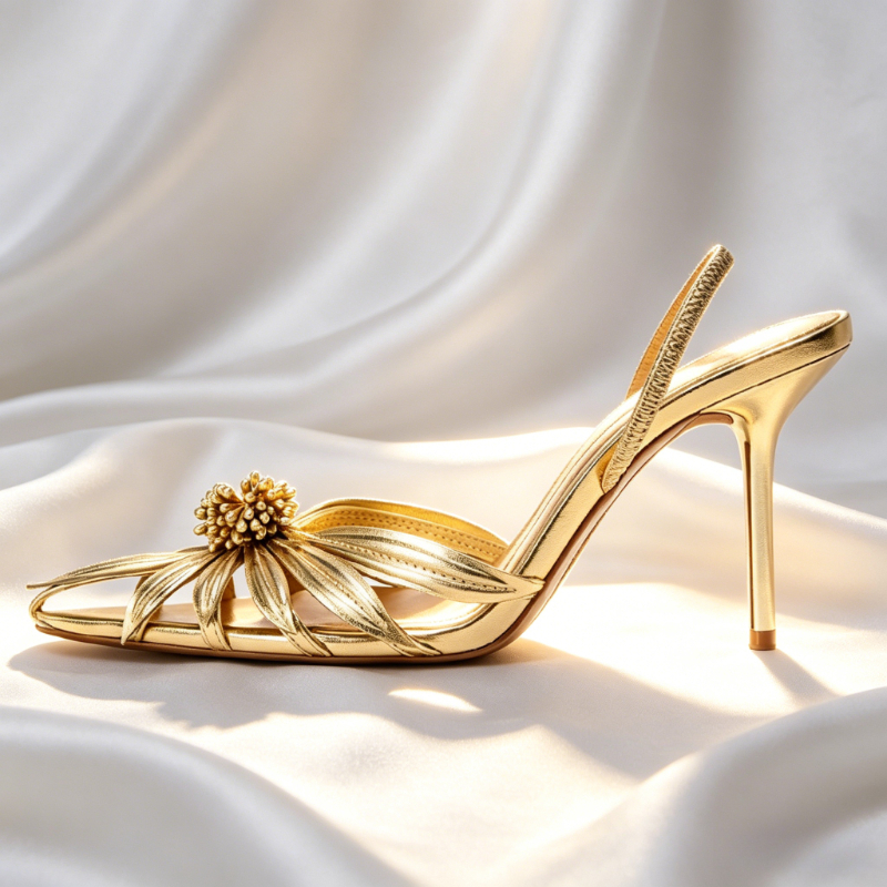 Luxury Gold Floral Detail Slin – Luxury Lifestyle Bewertung und Preis